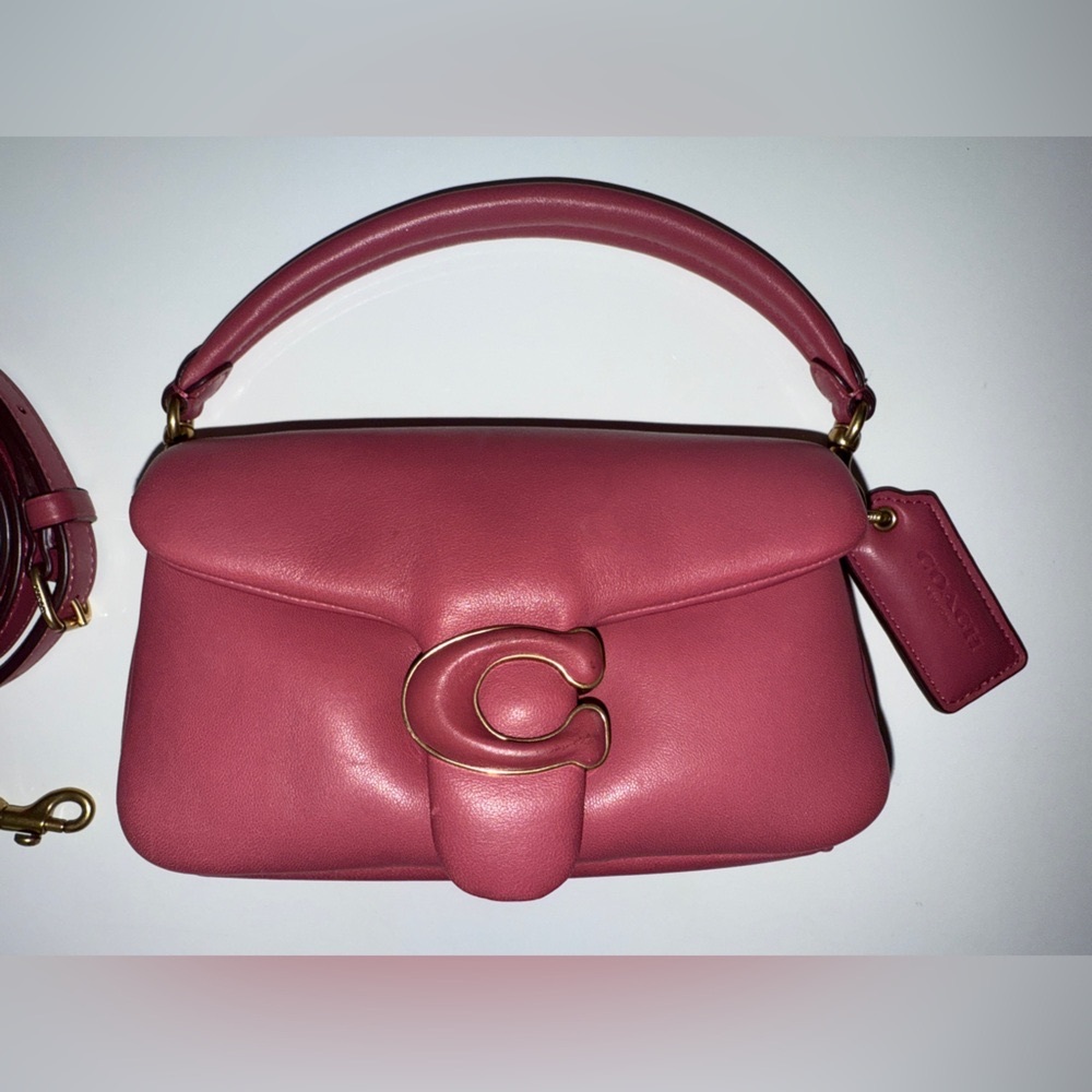 Coach Tabby Pink crossbody optional mini handbag